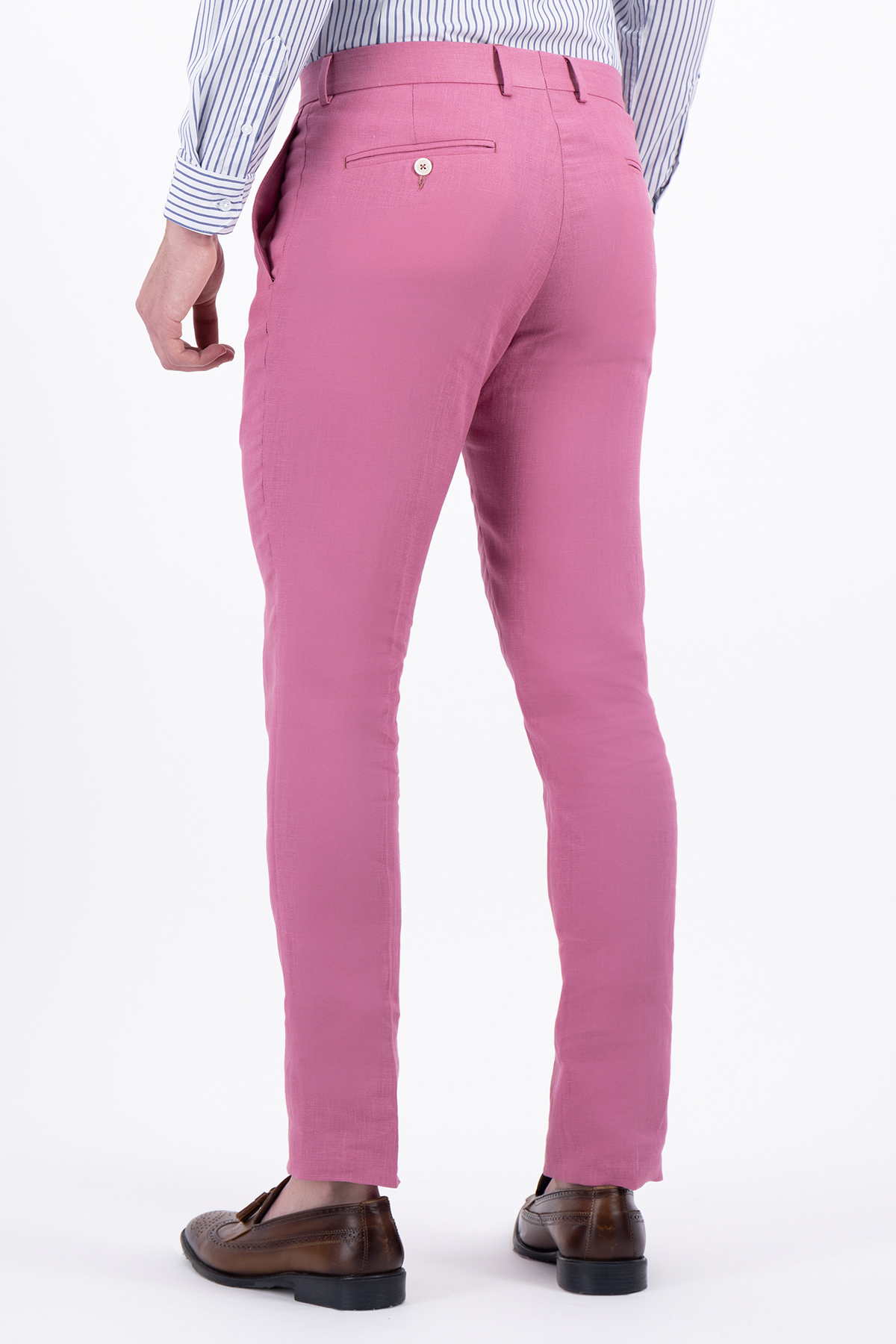 PANTALÓN SEPARATE ROSA OBSCURO SLIM FIT LMENTAL image number null