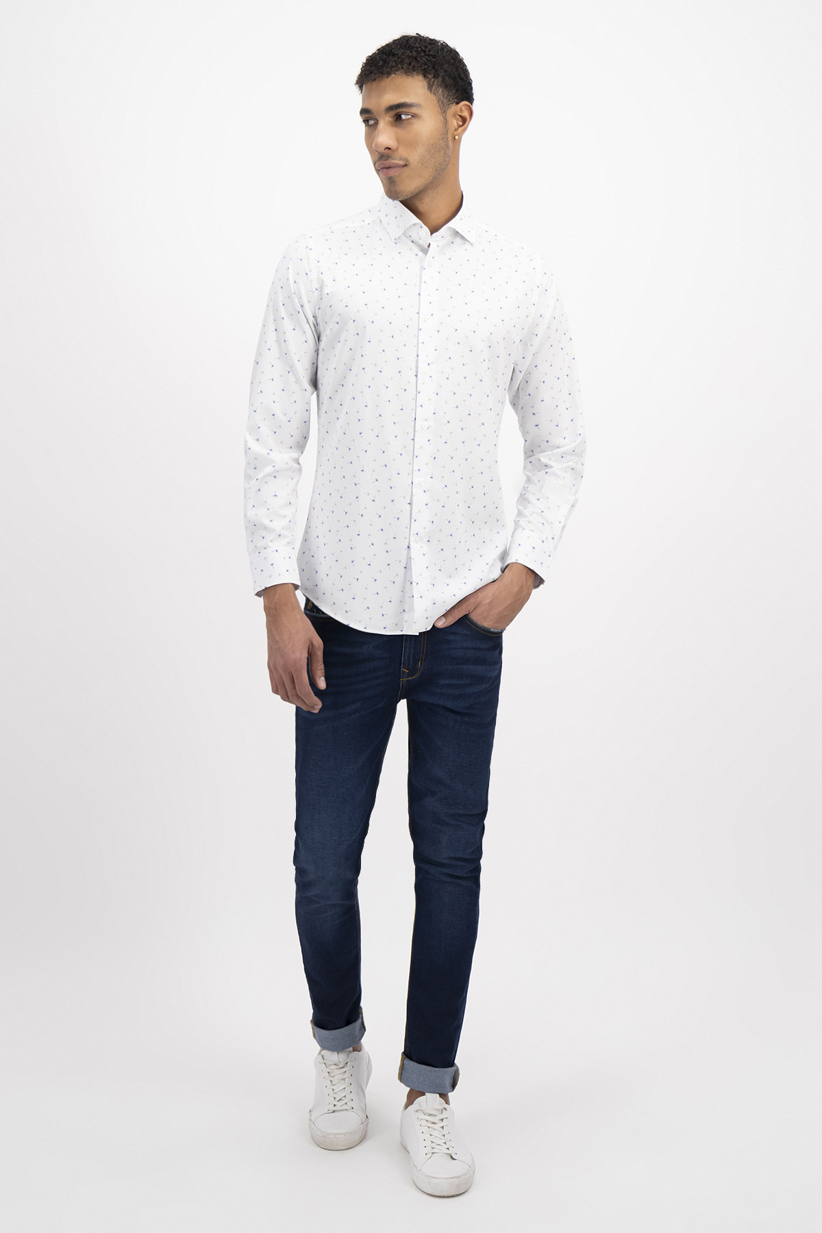 CAMISA FORMAL SKINNY FIT LMENTAL image number null