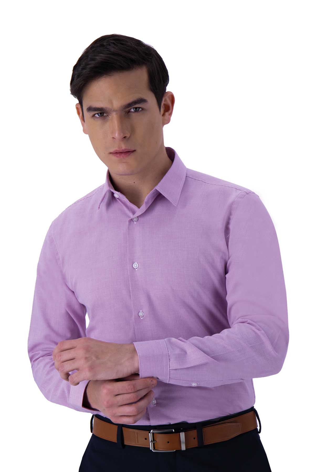 Camiseta Morada para Hombre - Combina Tu Outfit Ideal con gef