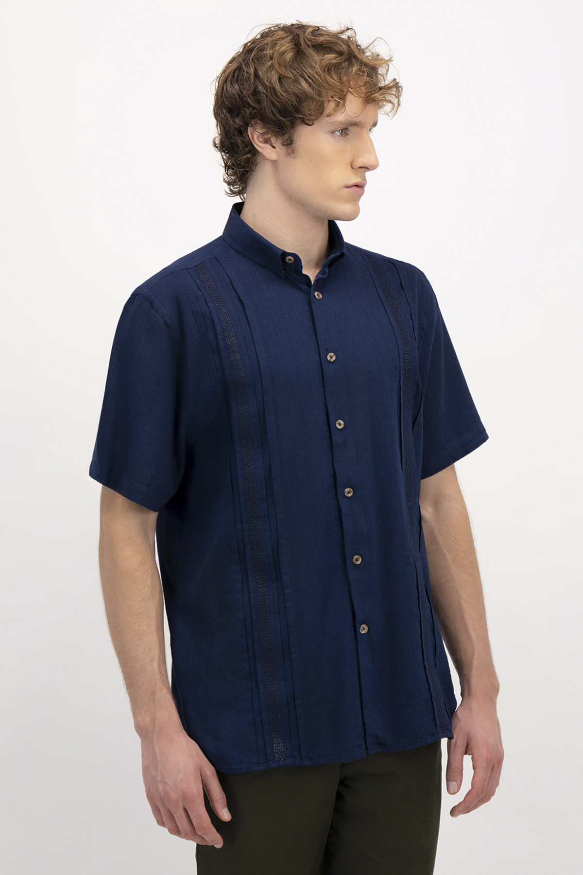 GUAYABERA CASUAL CONTEMPORARY FIT GUAYAHABANA