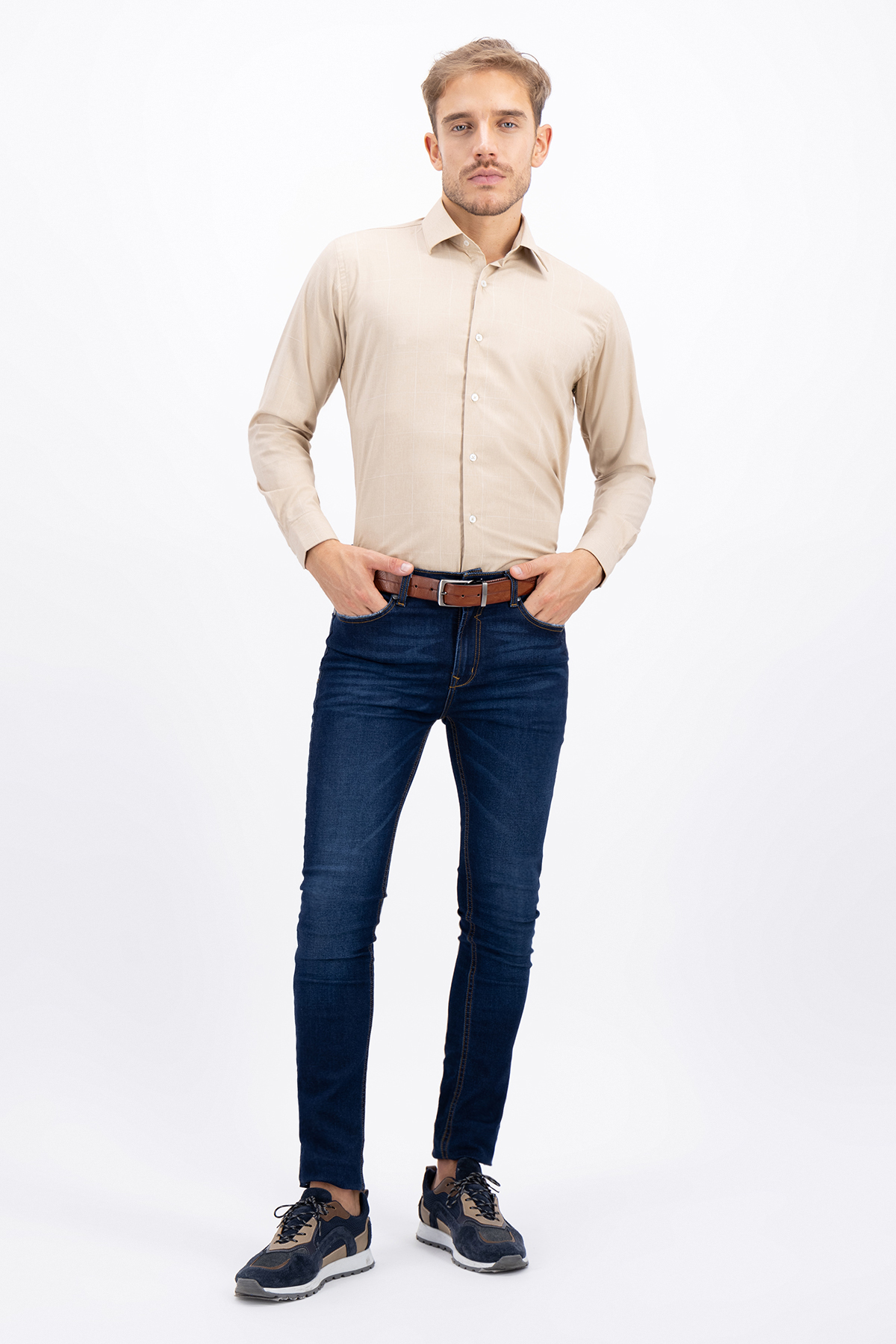 CAMISA VESTIR BAMBOO FIBER SLIM FIT LMENTAL image number null