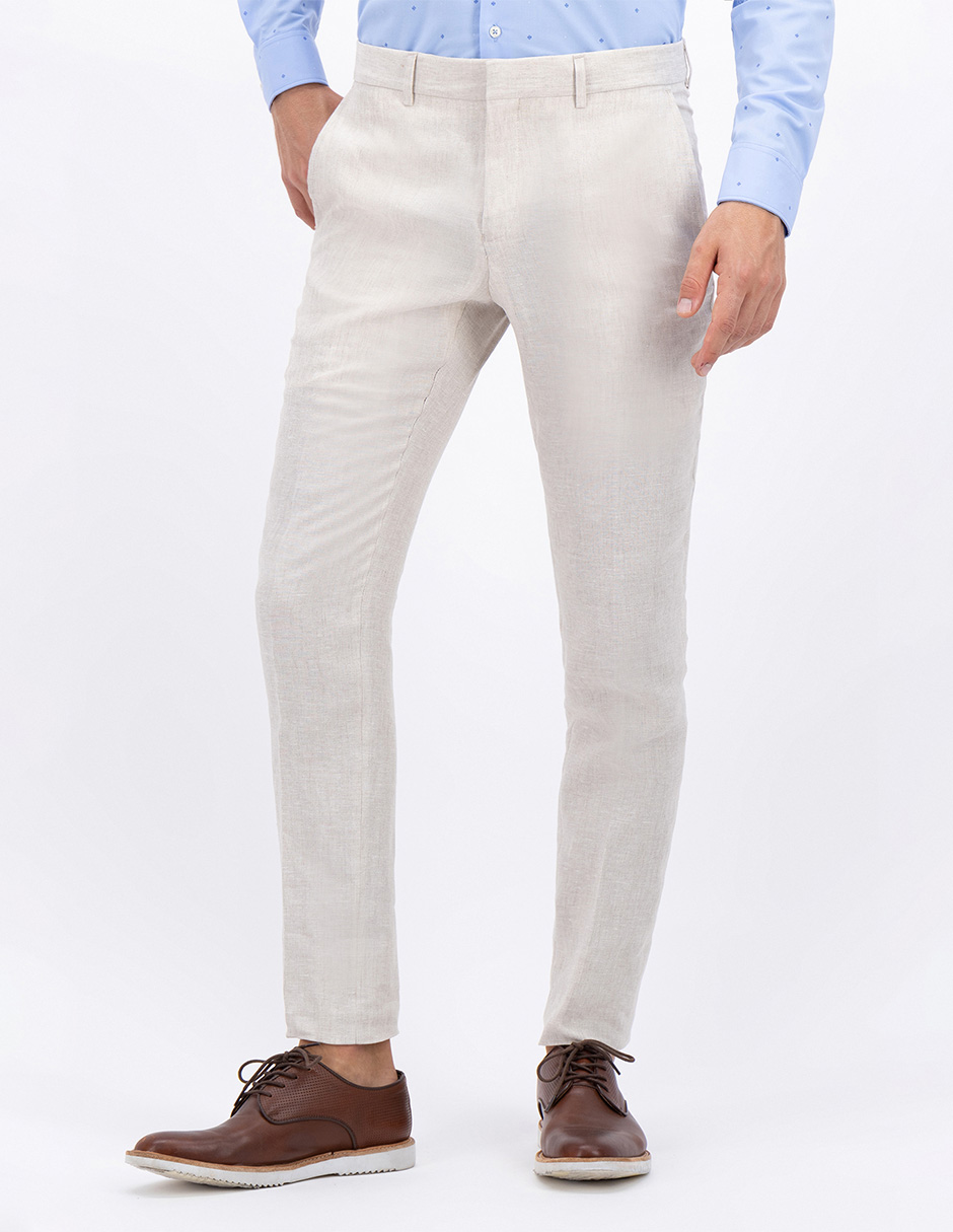 PANTALON VESTIR SLIM LMENTAL