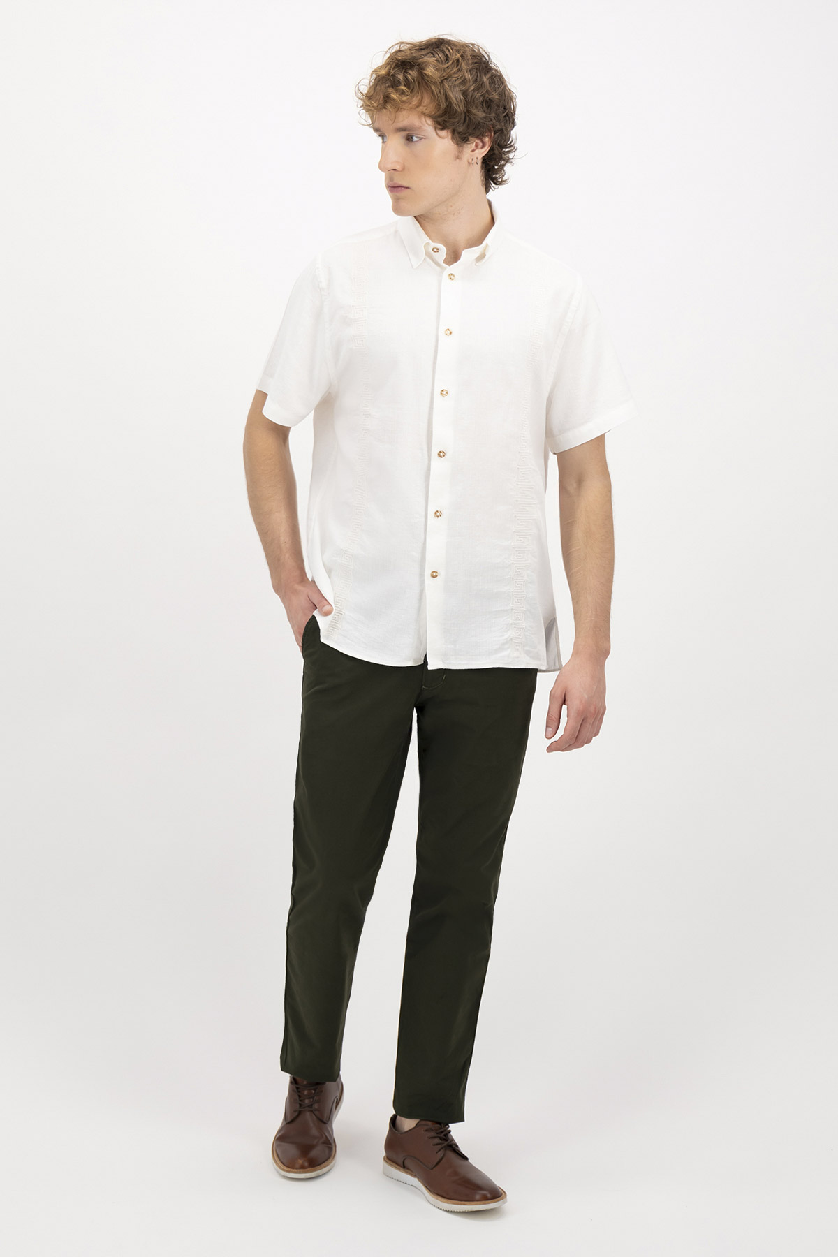 GUAYABERA CASUAL CONTEMPORARY FIT GUAYAHABANA image number null