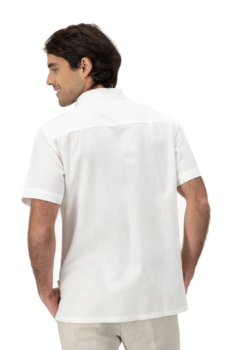 GUAYABERA BLANCO REGULAR FIT GUAYAHABANA image number null