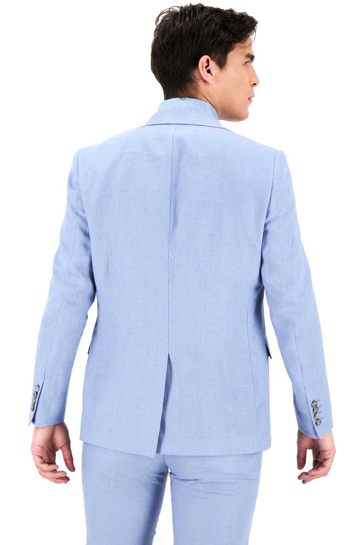 SACO SEPARADO AZUL CLARO SLIM FIT LMENTAL image number null