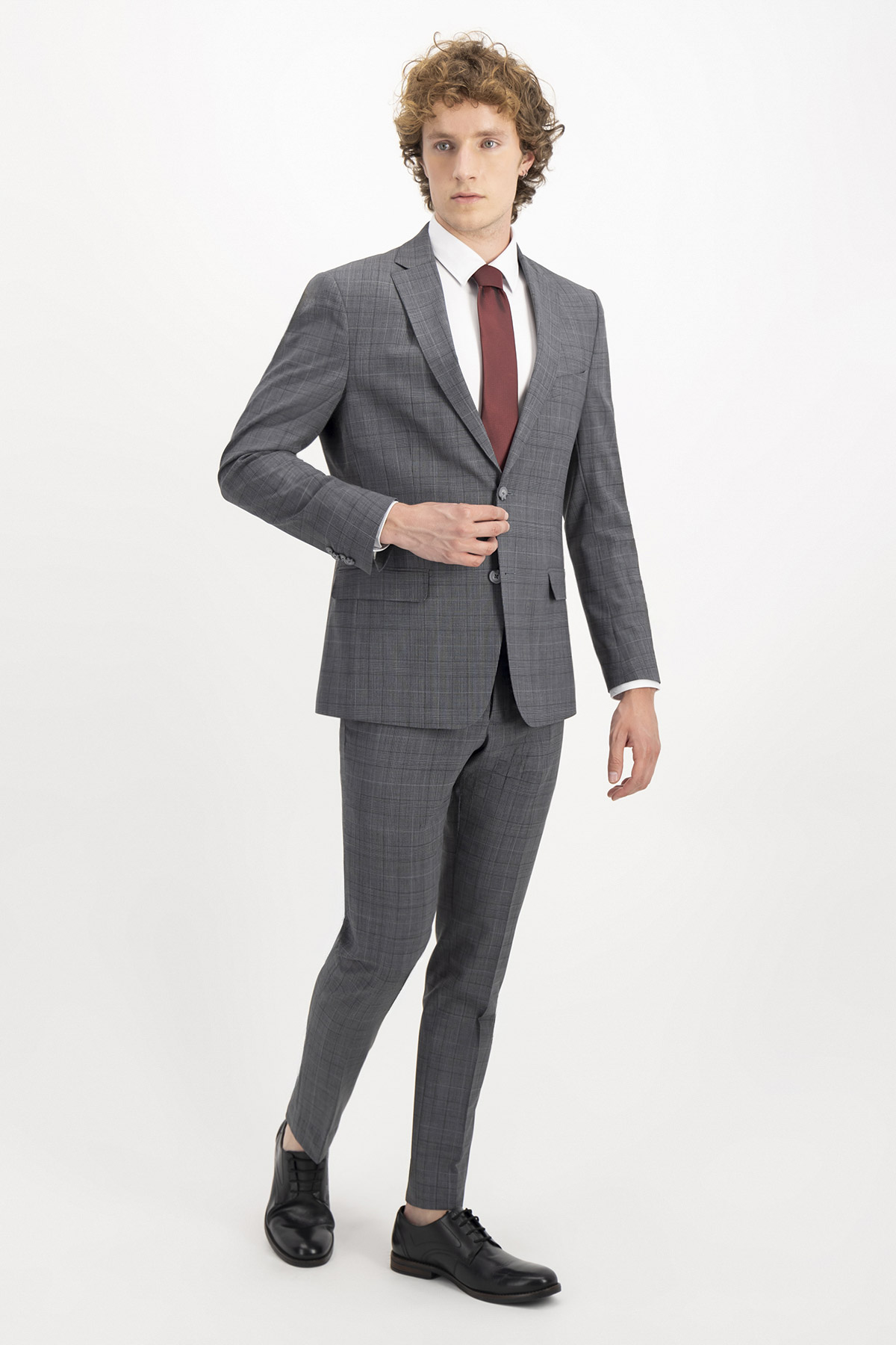 TRAJE FRESCO DI LANA SLIM FIT LAMBERTI