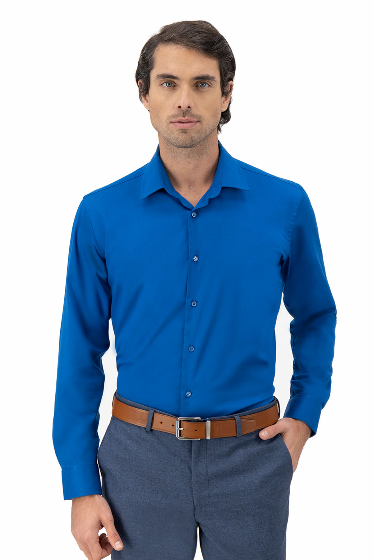 CAMISA FORMAL SLIM FIT LMENTAL image number 0