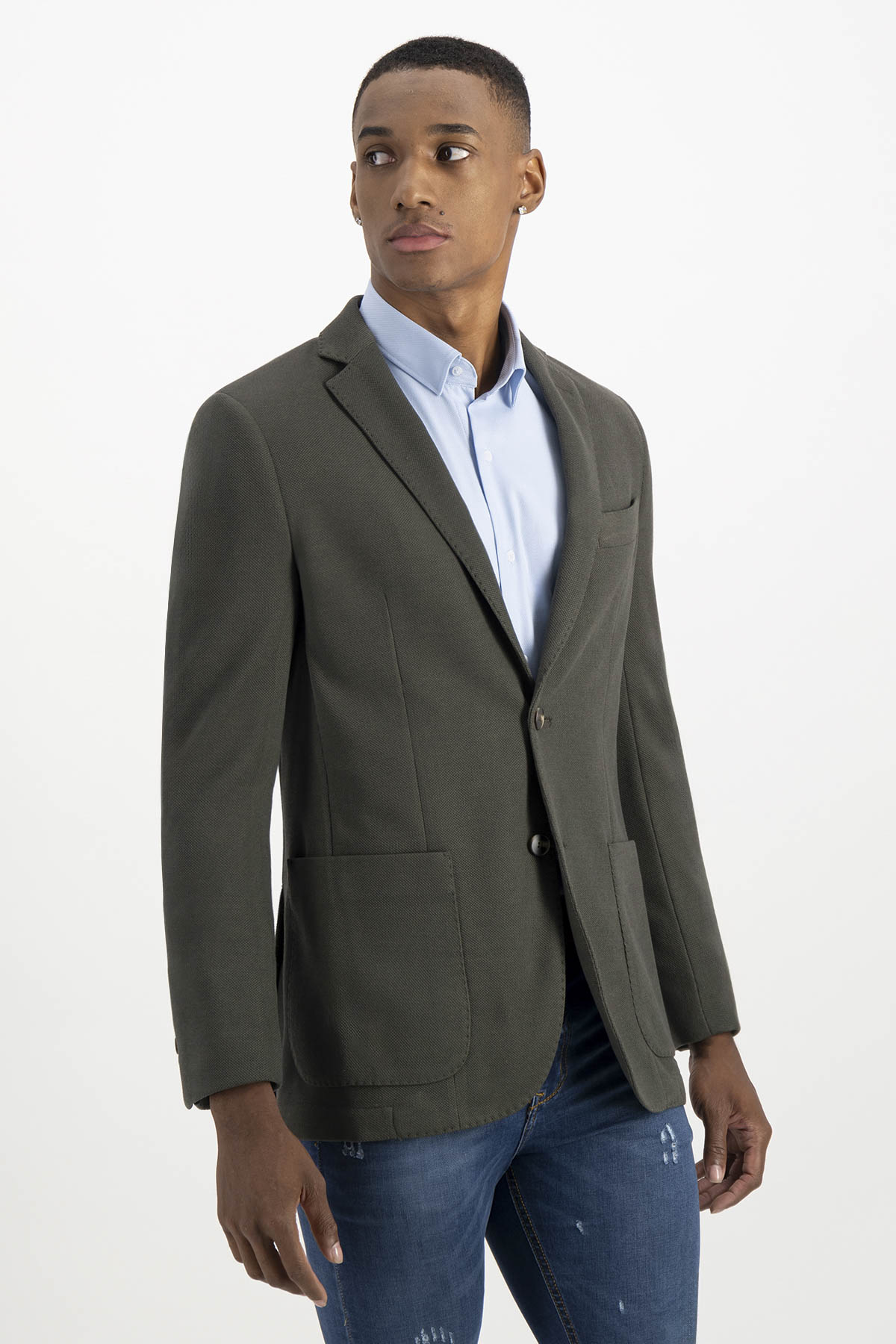 SACO FORMAL SLIM FIT LMENTAL