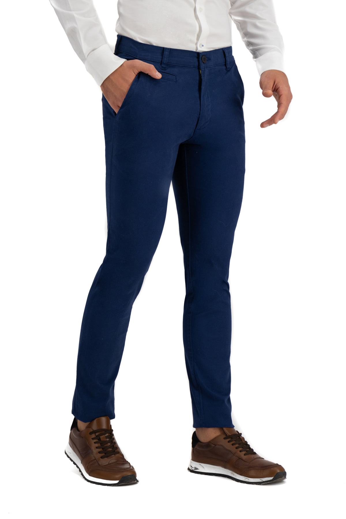 PANTALON SPORT AZUL MARINO SLIM FIT LMENTAL