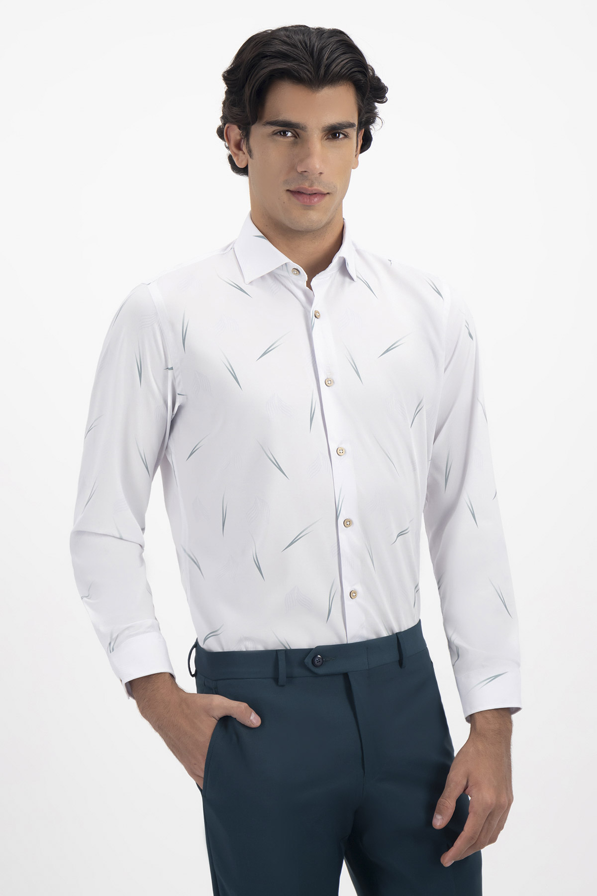 CAMISA CASUAL TLAOLLI SLIM FIT MENS FASHION