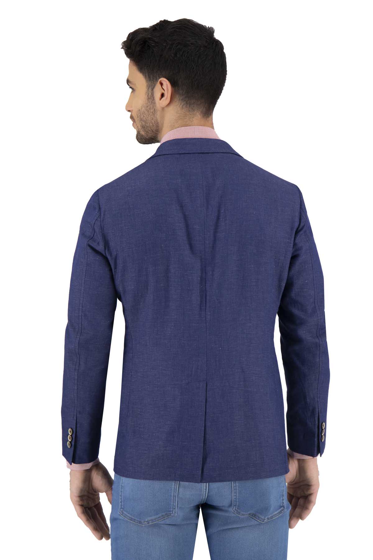 SACO SPORT AZUL MARINO SLIM FIT LMENTAL image number null