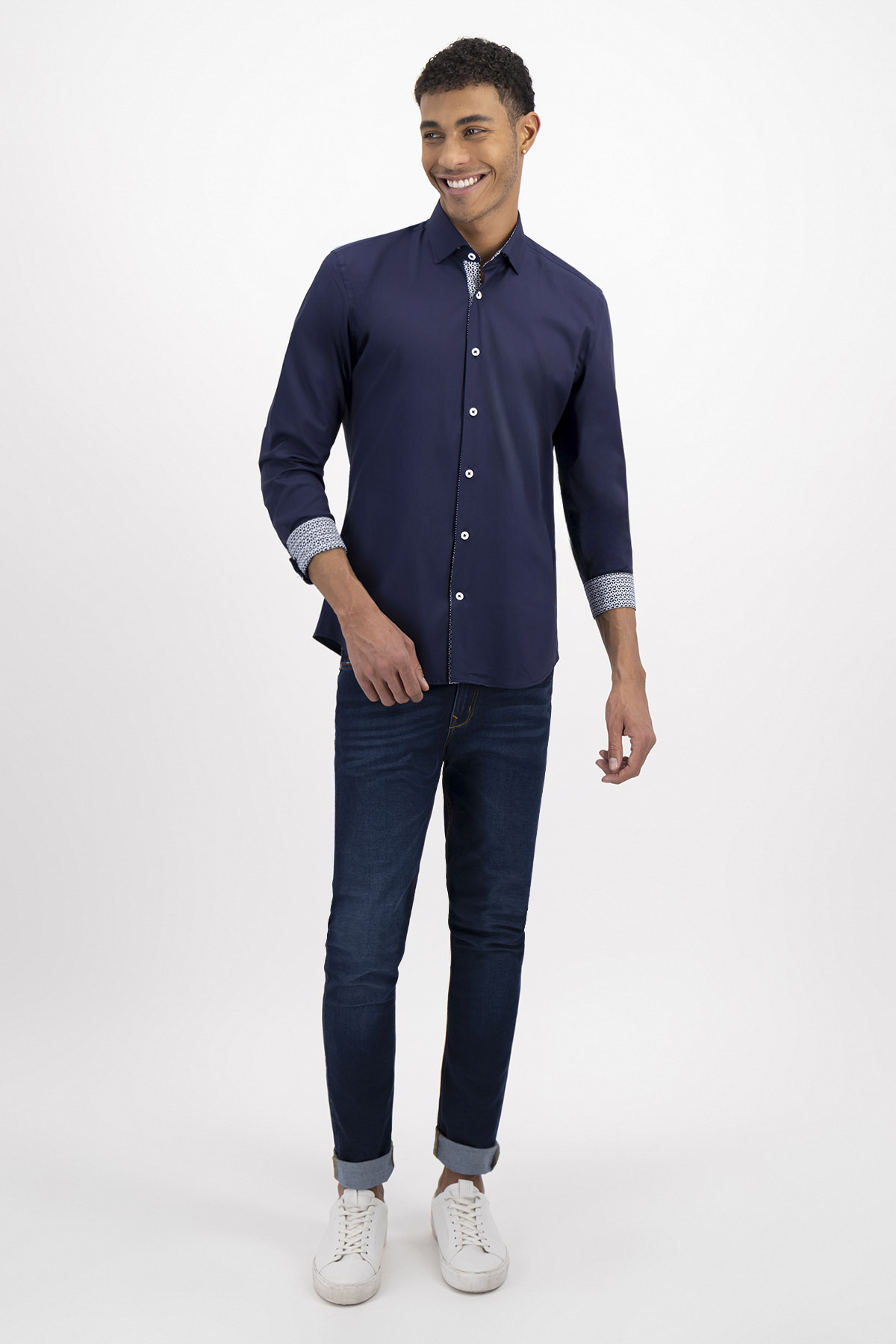 CAMISA CASUAL SLIM FIT LMENTAL image number null