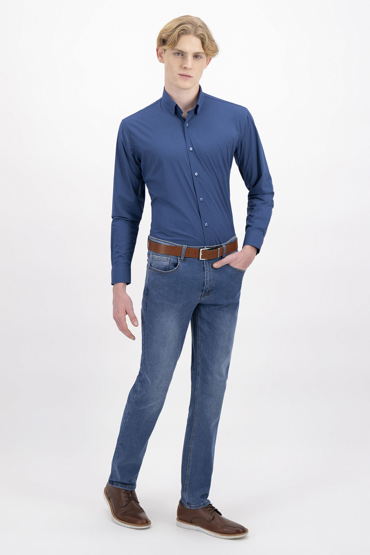 CAMISA FORMAL BAMBOO FIBER SLIM FIT LMENTAL image number null