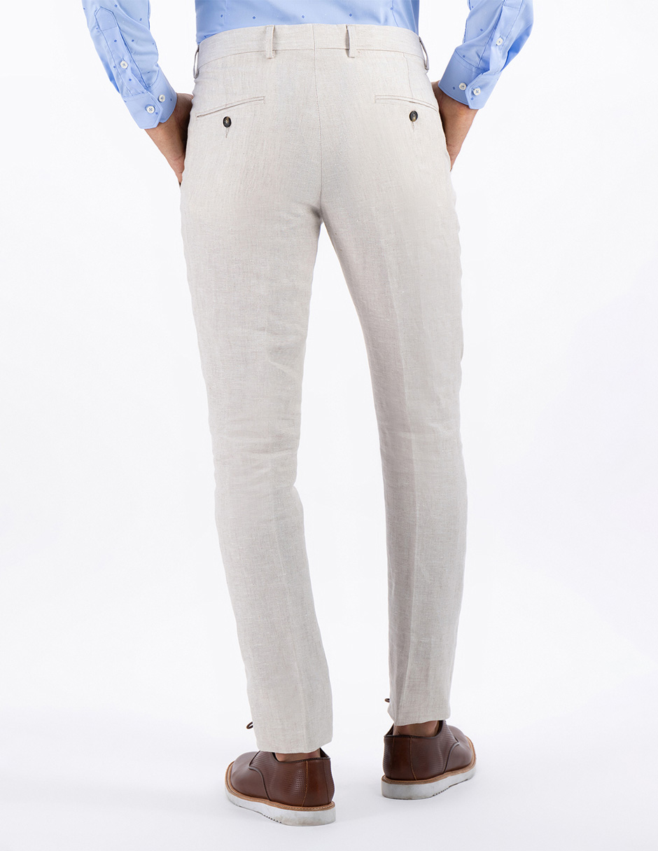 PANTALON VESTIR SLIM LMENTAL