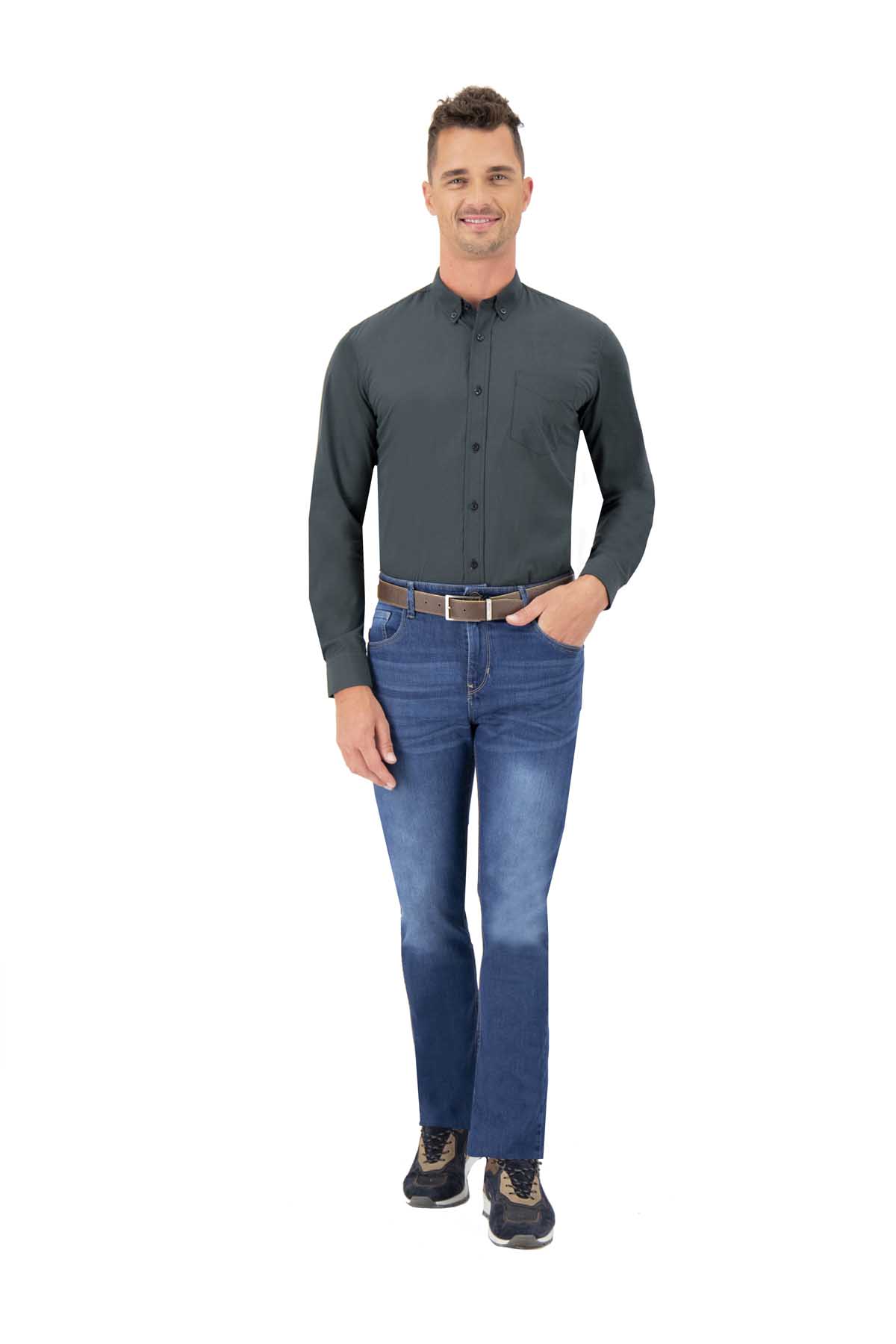 JEANS SLIM FIT LAMBERTI image number null