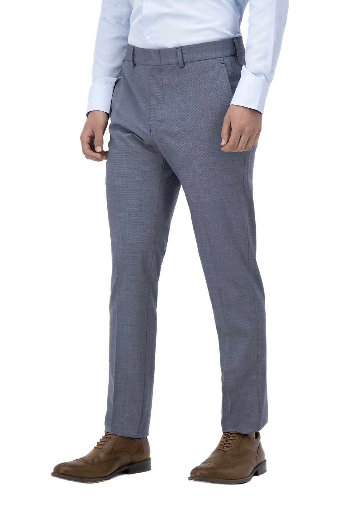 Diseños Labor Pantalón de Vestir para Hombre Corte Slim 100%Lana Color Gris  Oxford (30) : : Ropa, Zapatos y Accesorios