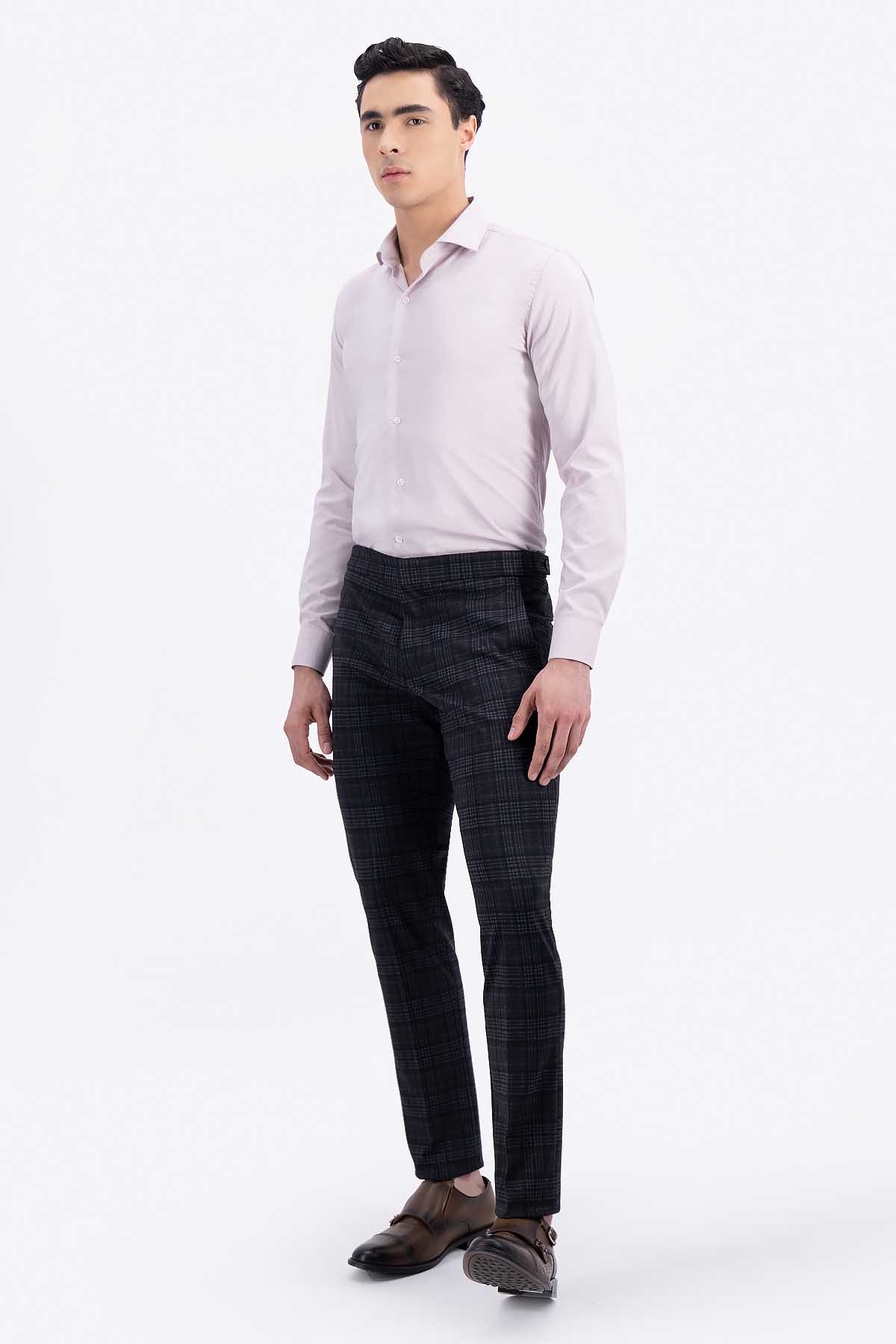 PANTALÓN SEPARATE GRIS OXFORD SLIM FIT LMENTAL image number null