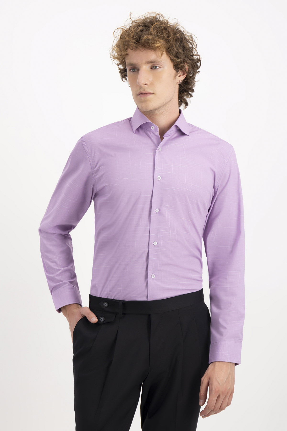 CAMISA CASUAL SLIM FIT LMENTAL image number null