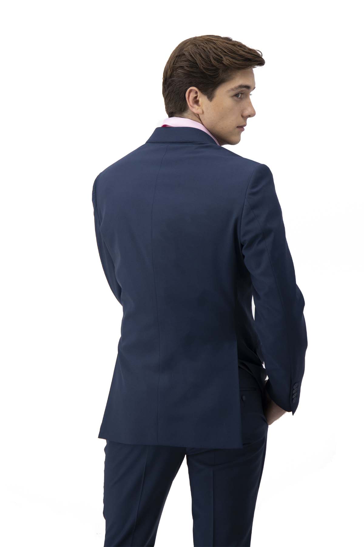 TRAJE AZUL MARINO CONTEMPORY FIT LAMBERTI image number null