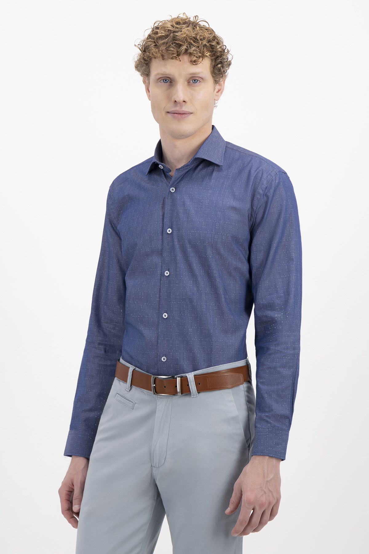 CAMISA CASUAL SLIM FIT LMENTAL image number 0