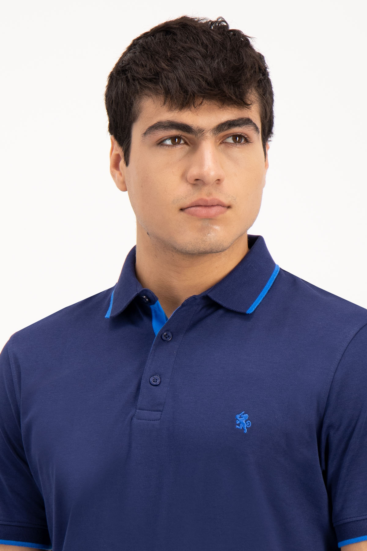 PLAYERA TIPO POLO CONTEMPORARY FIT LAMBERTI image number null