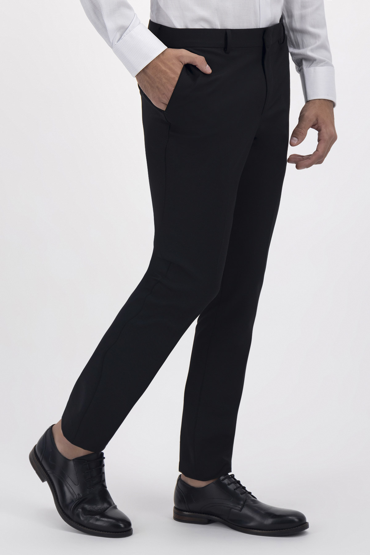 PANTALÓN SEPARATE NEGRO SKINNY FIT LMENTAL