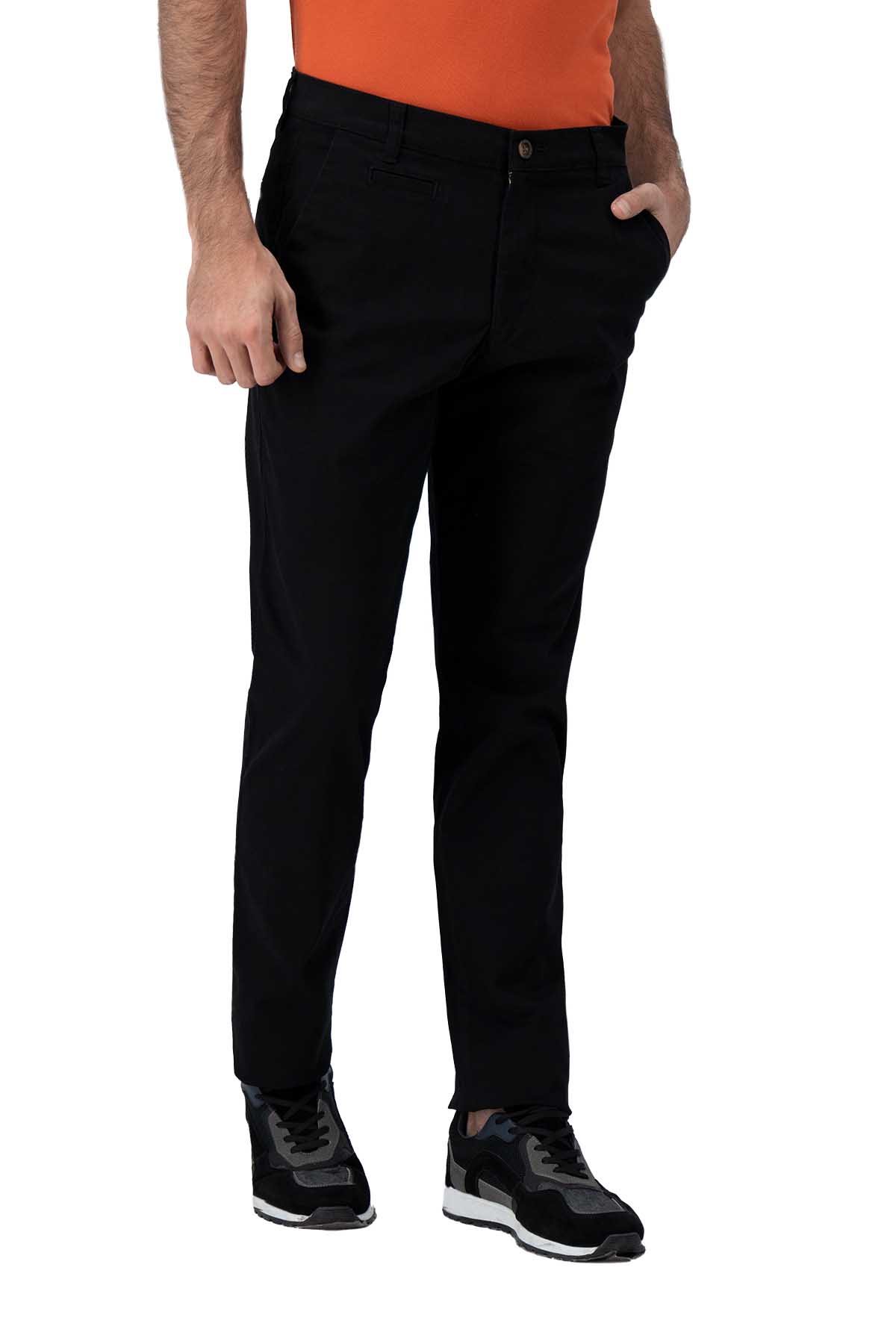 PANTALÓN SPORT NEGRO SLIM FIT LMENTAL image number null