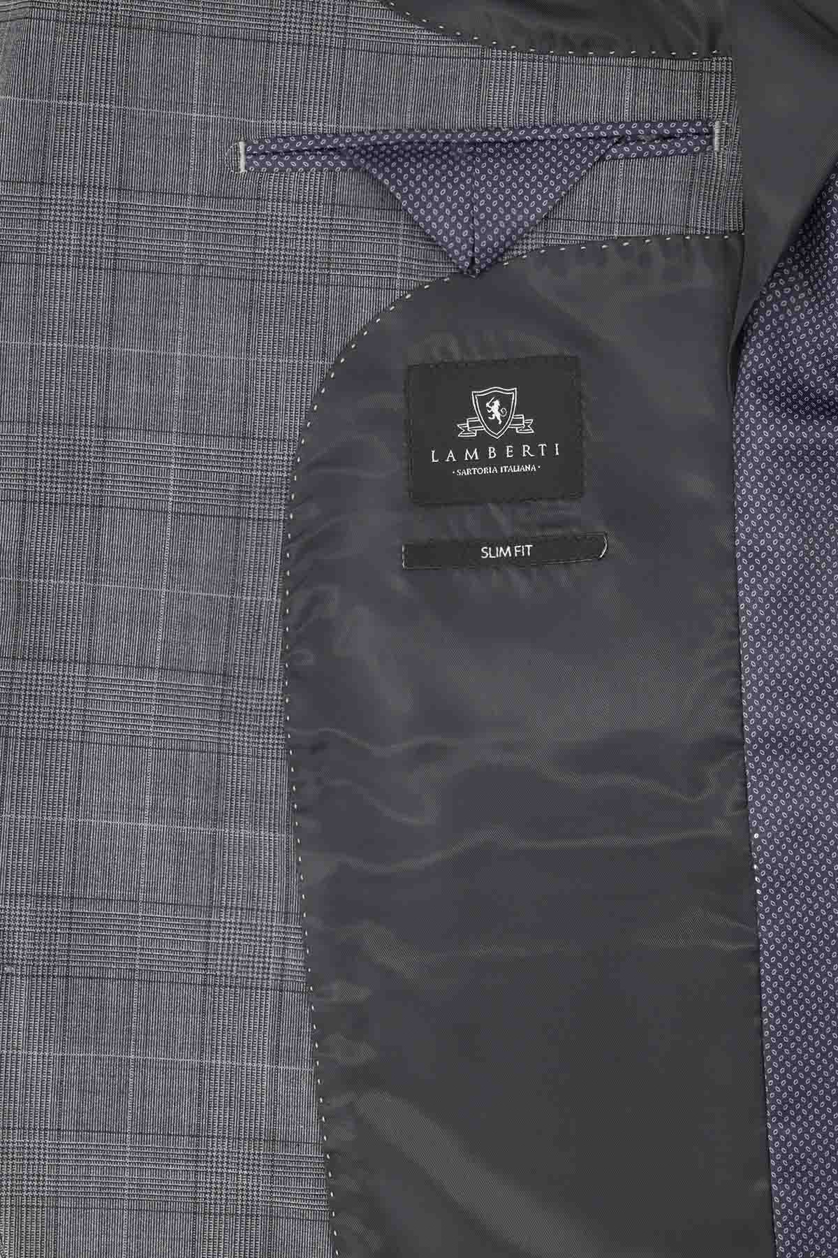 TRAJE FRESCO DI LANA SLIM FIT LAMBERTI image number null