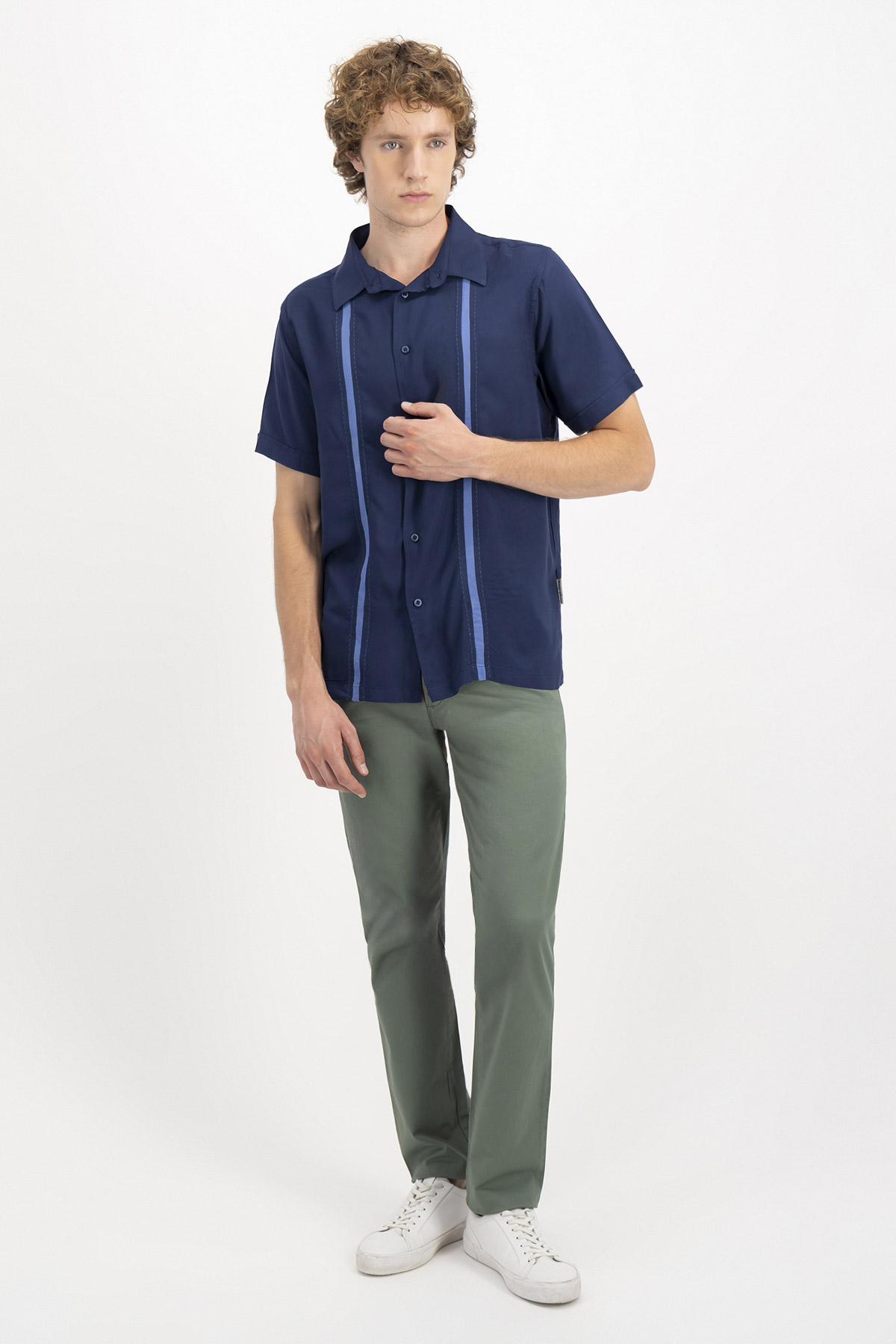 GUAYABERA CASUAL CONTEMPORARY FIT GUAYAHABANA image number null