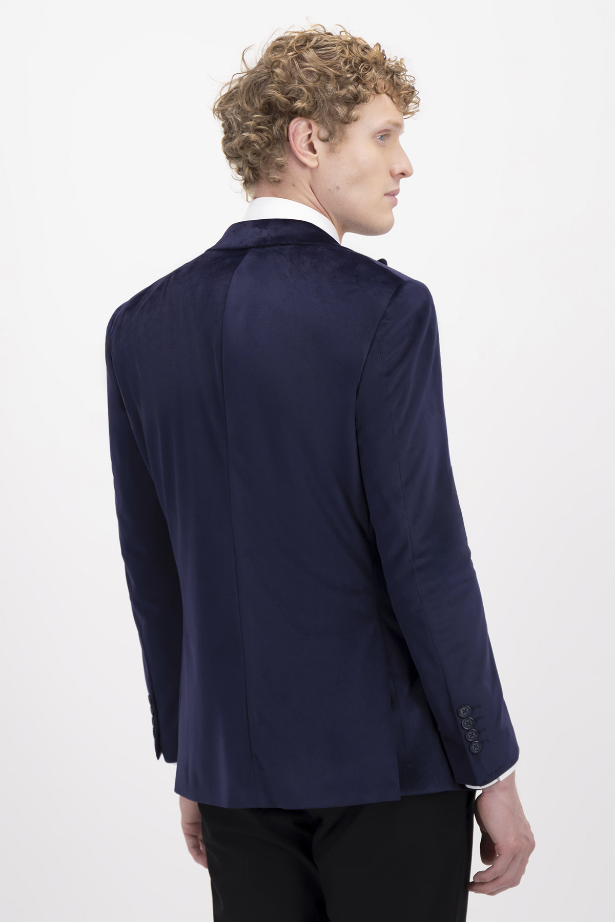 SACO CEREMONIA VELVET SLIM FIT LMENTAL image number null