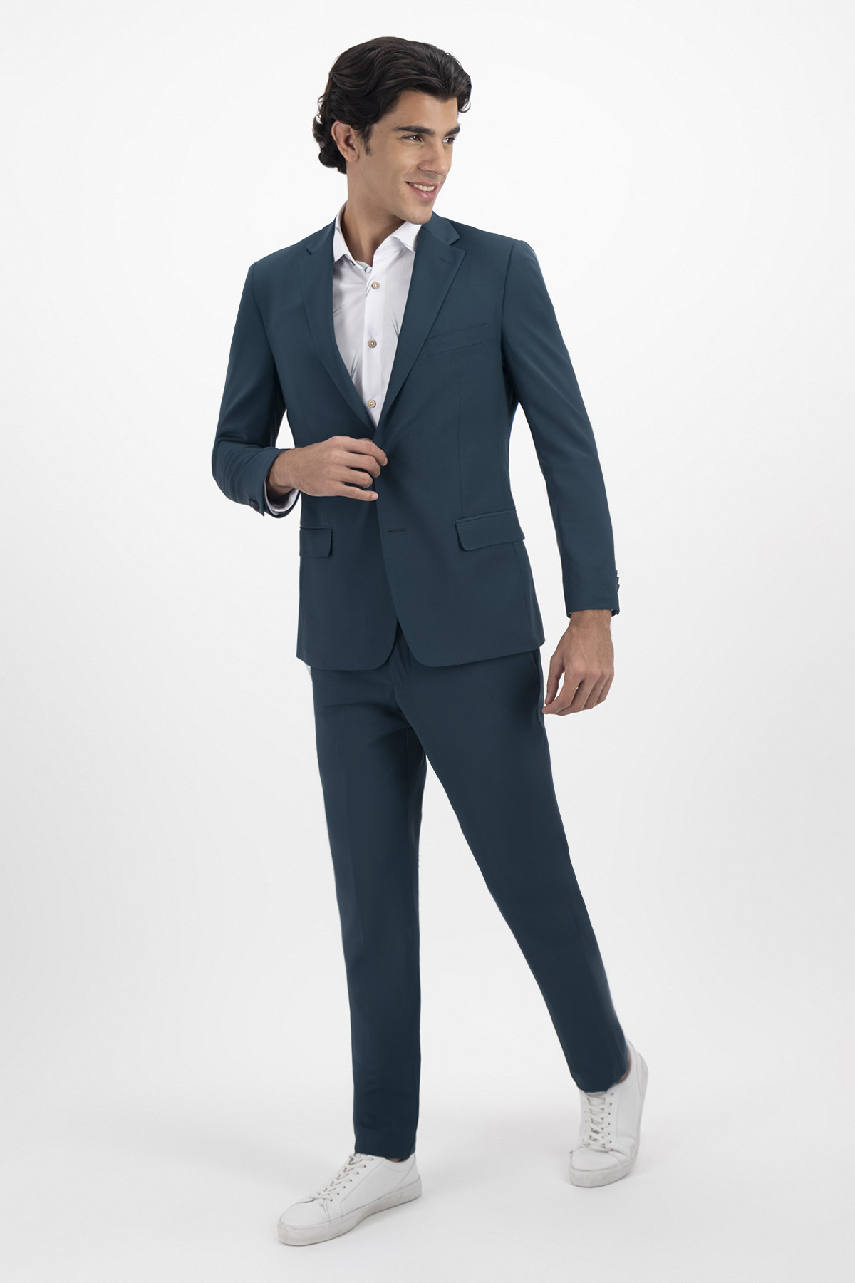 TRAJE FRESCO DI LANA SLIM FIT LAMBERTI image number null