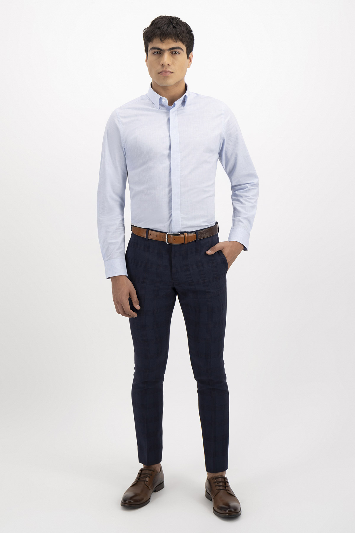 CAMISA FORMAL SKINNY FIT LMENTAL image number null