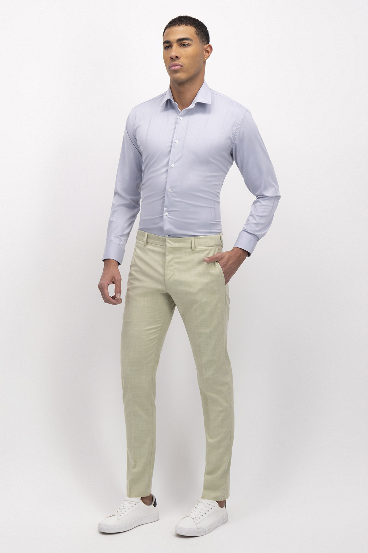 PANTALÓN SEPARATE BAMBOO FIBER SLIM FIT LMENTAL image number 2