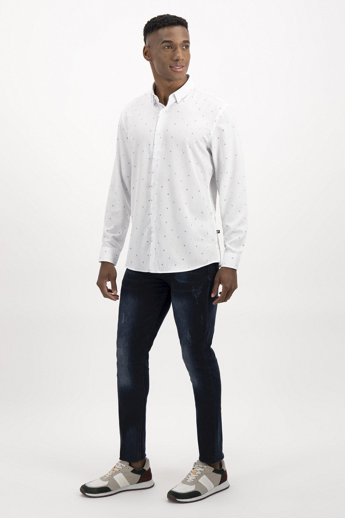 JEANS SKINNY FIT LAMBERTI image number null