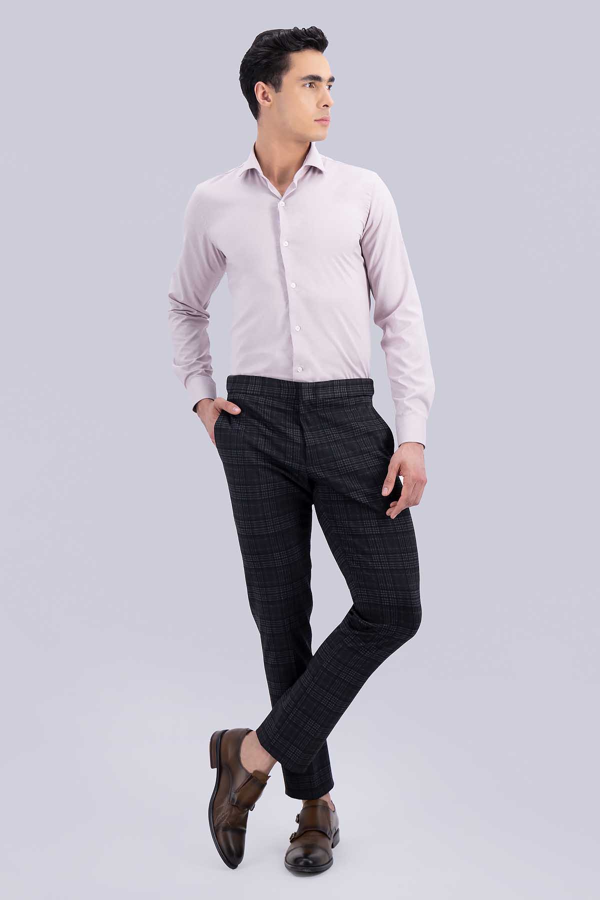 PANTALÓN SEPARATE GRIS OXFORD SLIM FIT LMENTAL image number null