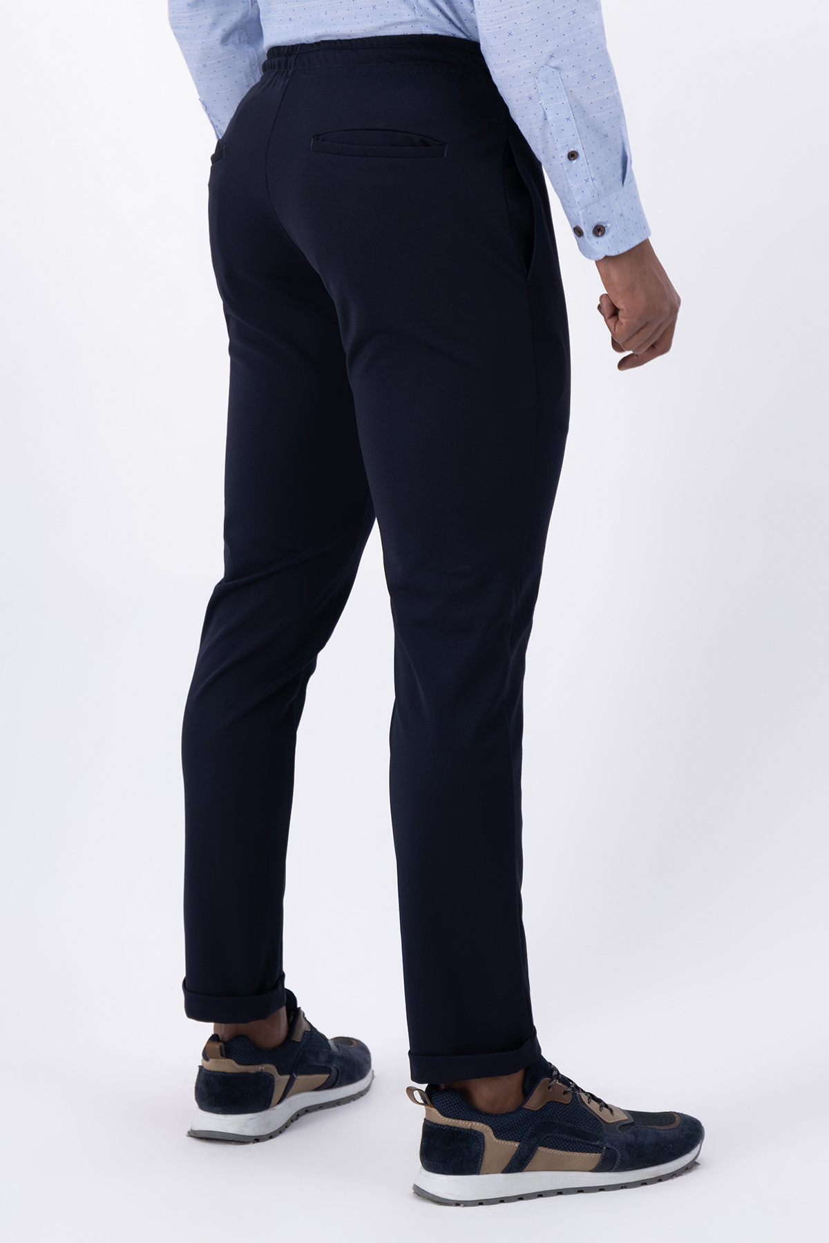 PANTALÓN SEPARATE JOGGER AZUL MARINO SLIM FIT LMENTAL image number null