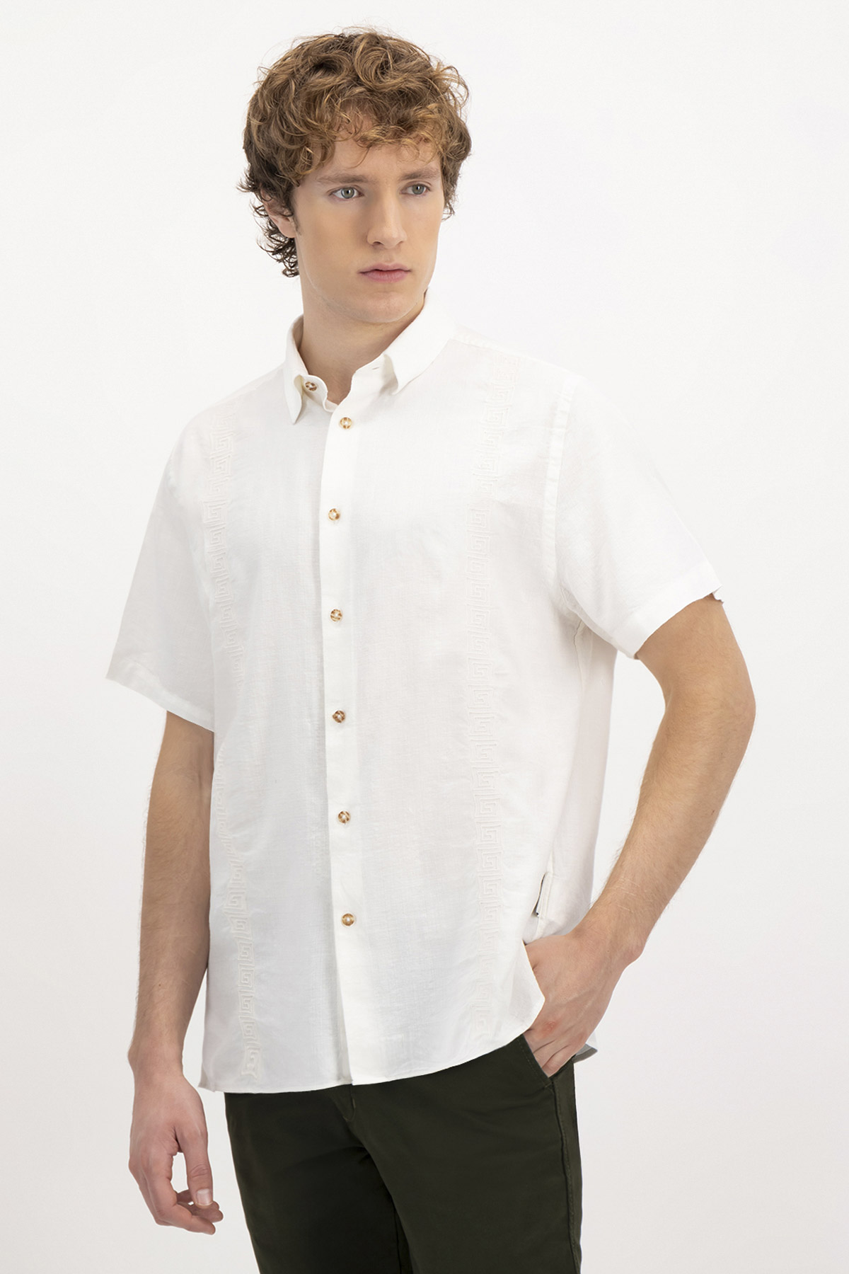 GUAYABERA CASUAL CONTEMPORARY FIT GUAYAHABANA image number null