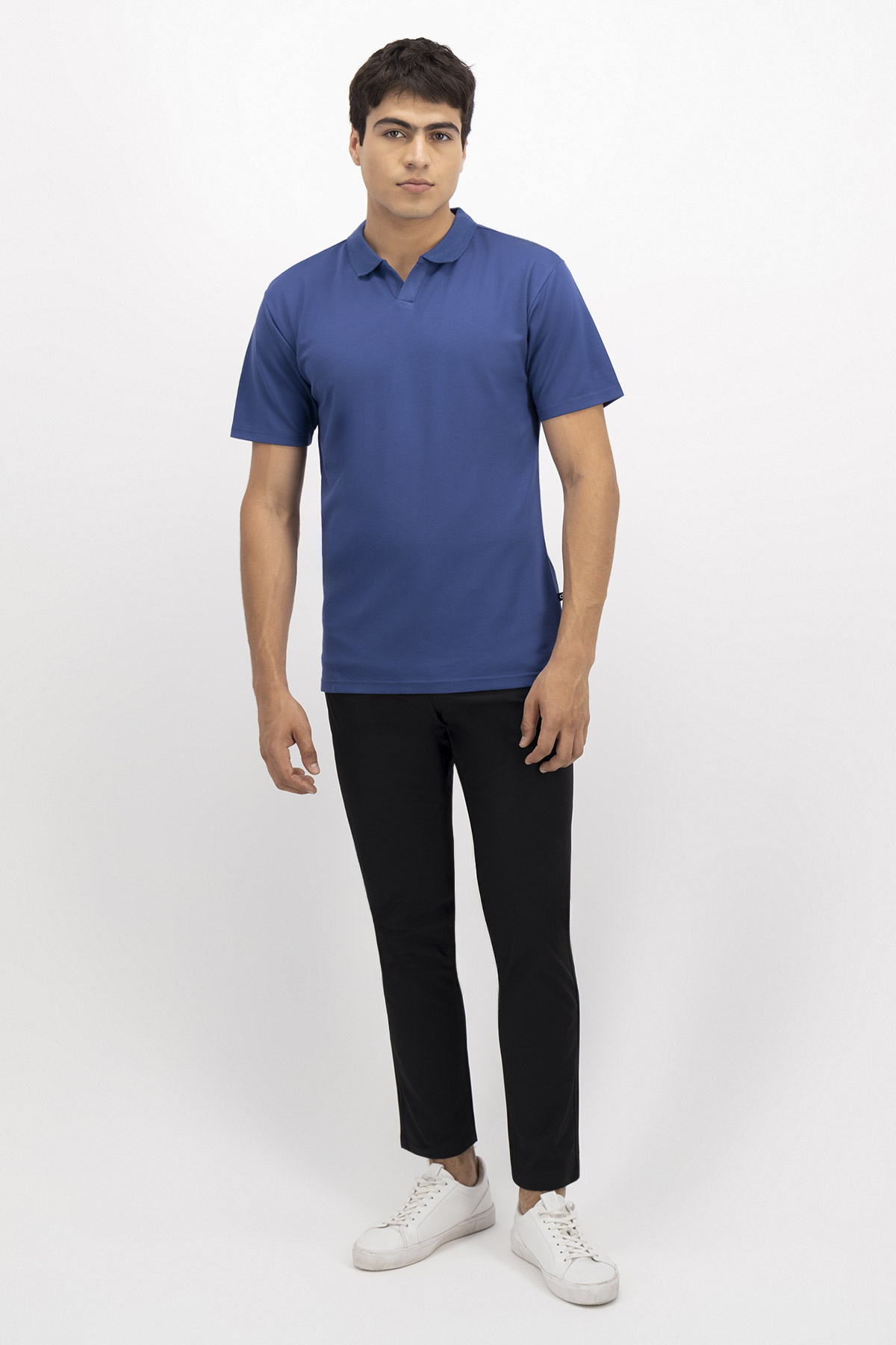 PLAYERA TIPO POLO CASUAL SLIM FIT LMENTAL image number null